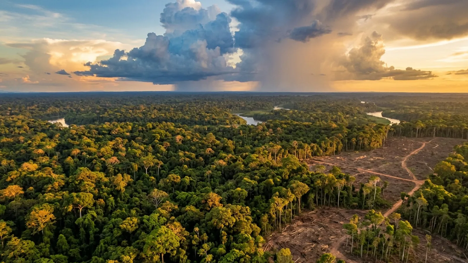 amazzonia piogge 2026 deforestazione