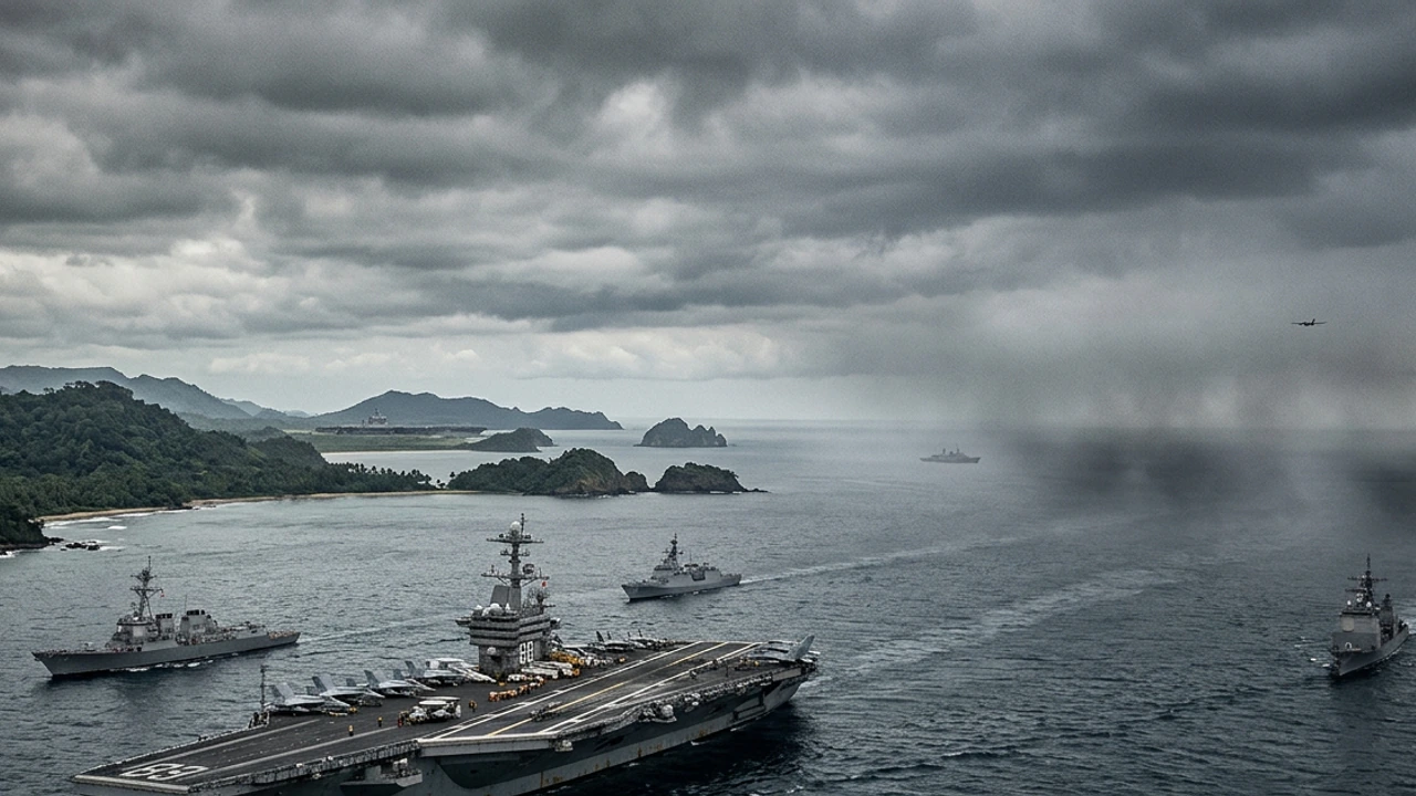 Trump Cuba 2026 portaerei: la portaerei USS Nimitz nei Caraibi