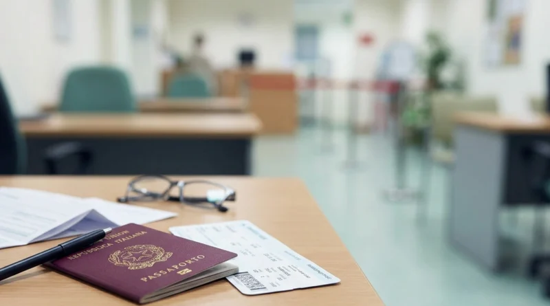 Guida su come richiedere passaporto 2026 con libretto elettronico italiano, modulo di domanda e sportello dell'ufficio postale