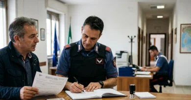 Cittadino presenta la denuncia querela allo sportello dei Carabinieri, differenza denuncia querela spiegata passo dopo passo