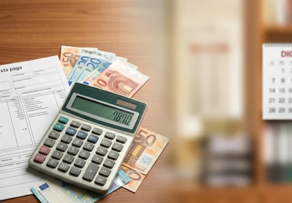 Calcolo tredicesima 2026: busta paga di dicembre con la mensilità aggiuntiva di un lavoratore dipendente italiano