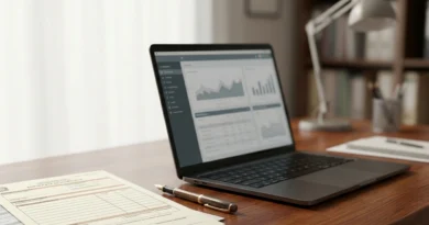 Modulo della certificazione unica 2026 su una scrivania accanto a un laptop e a una penna stilografica