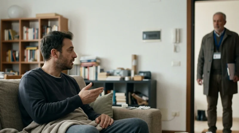 Medico dell'INPS alla porta di casa per la visita fiscale malattia 2026 nelle fasce di reperibilità