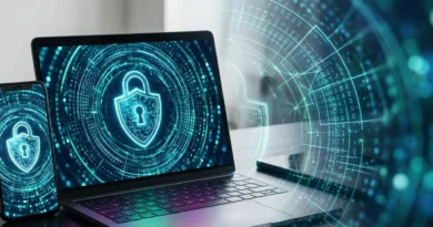 Illustrazione che spiega a cosa serve una VPN: un tunnel cifrato protegge i dati tra smartphone e server nel 2026
